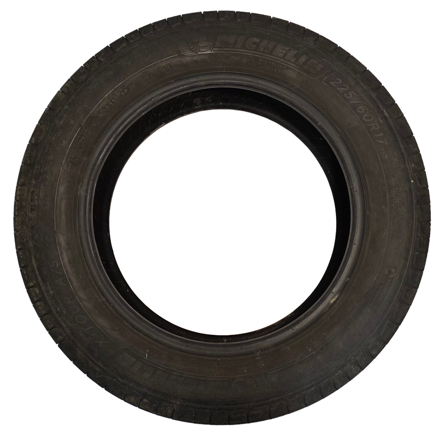 Michelin 225-60-17 x tour 7/32" tread