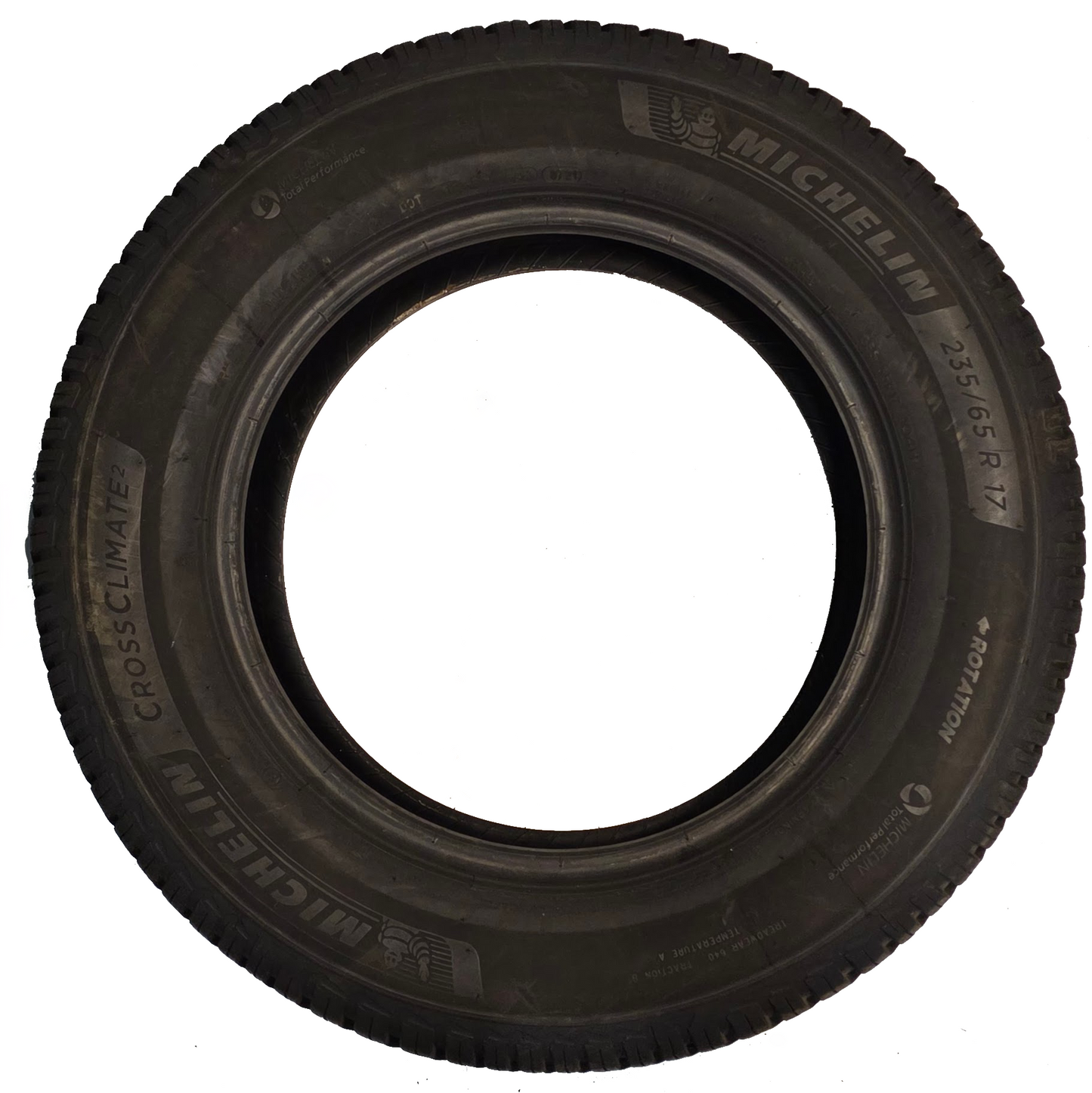 Michelin 235-65-r17 9/32" tread